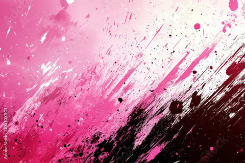 pink and black background