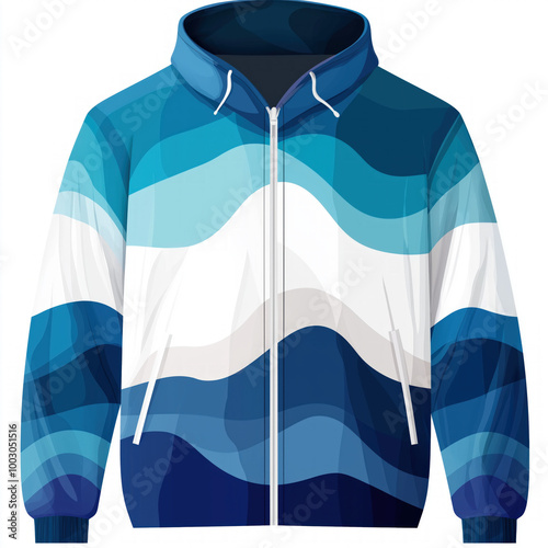 Running Jacket Isolated
