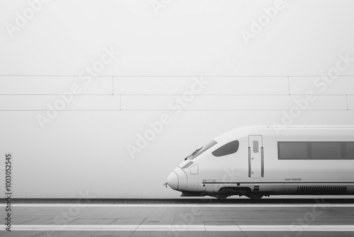 train white background