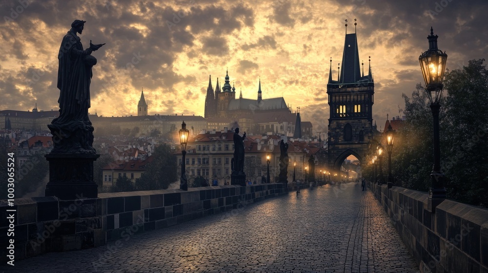 Gothic Prague Castle Gothic Prague Castle