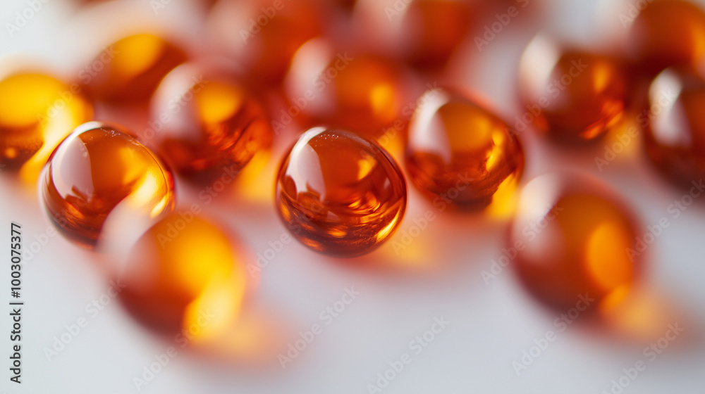 Capsules on white background, Pills, Medicines, Vitamins, Biologically active supplement, Immune system boost Capsules on white background, Pills, Medicines, Vitamins, Biologically active supplement, Immune system boost
