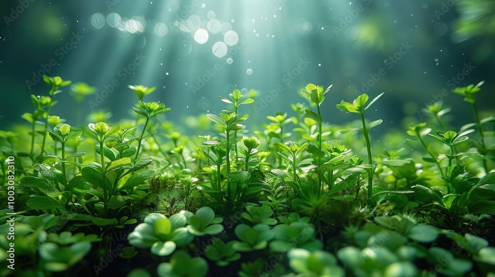 Sunlight Through Greenery Sunlight Through Greenery