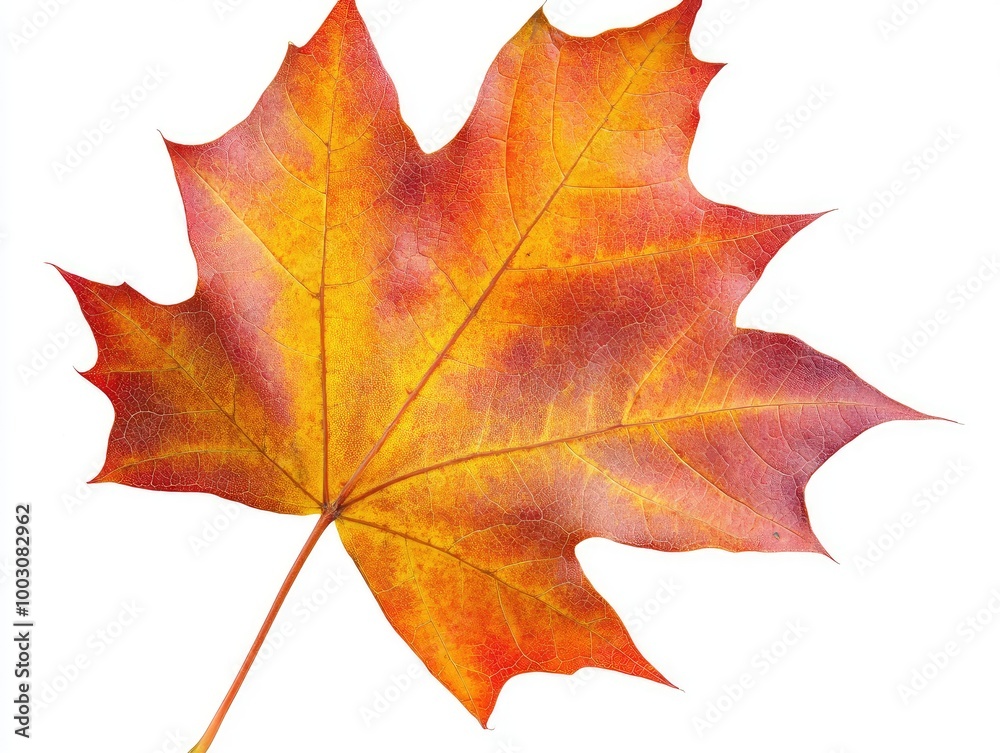 Obraz premium autumn maple leaf