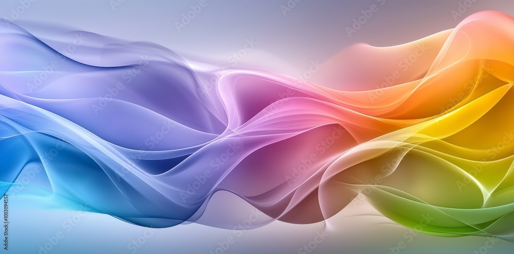 Obraz premium Design of an abstract gradient colorful background wallpaper (Stock)