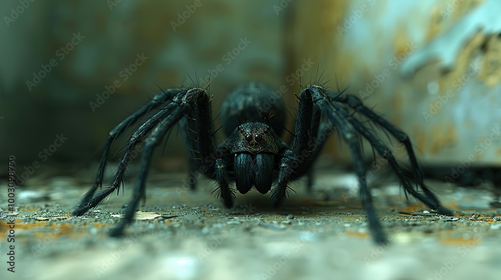 a giant scary spider a giant scary spider