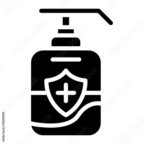 724-Hand Sanitizer Icon style