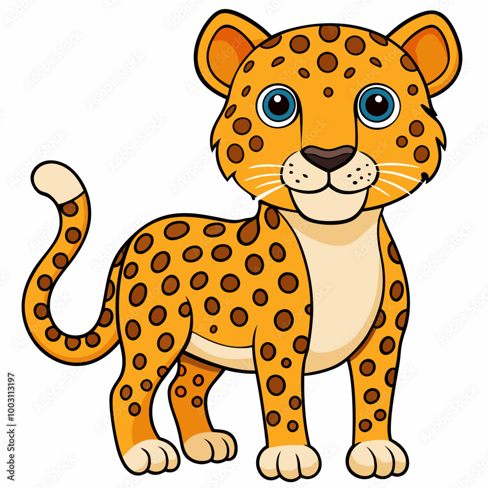 cartoon leopard cartoon leopard