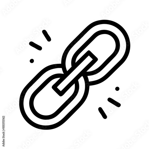  Broken Link Vector Concept for Connection and Network Issues Representation