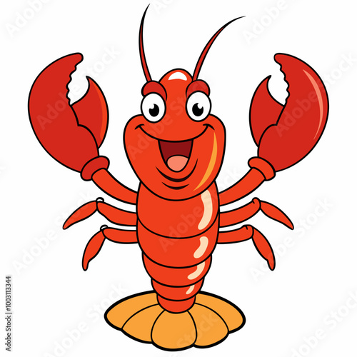 red lobster cartoon