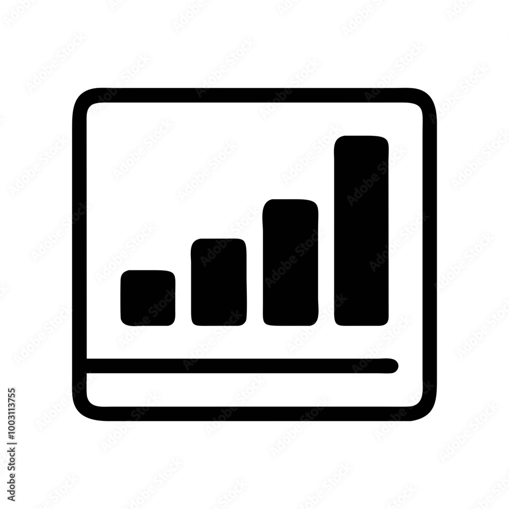 Business Growth Chart for Data Analysis and Financial Reports Vector Business Growth Chart for Data Analysis and Financial Reports Vector