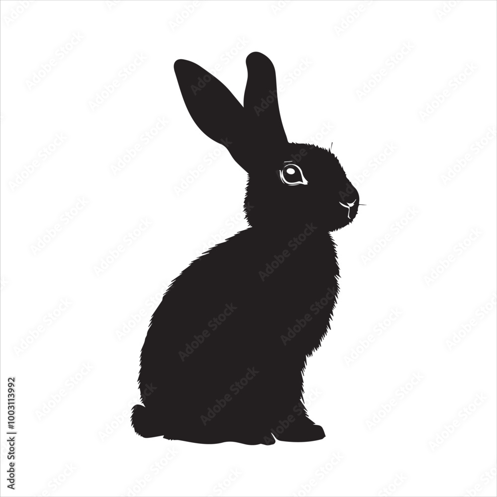 Obraz premium rabbit with a background