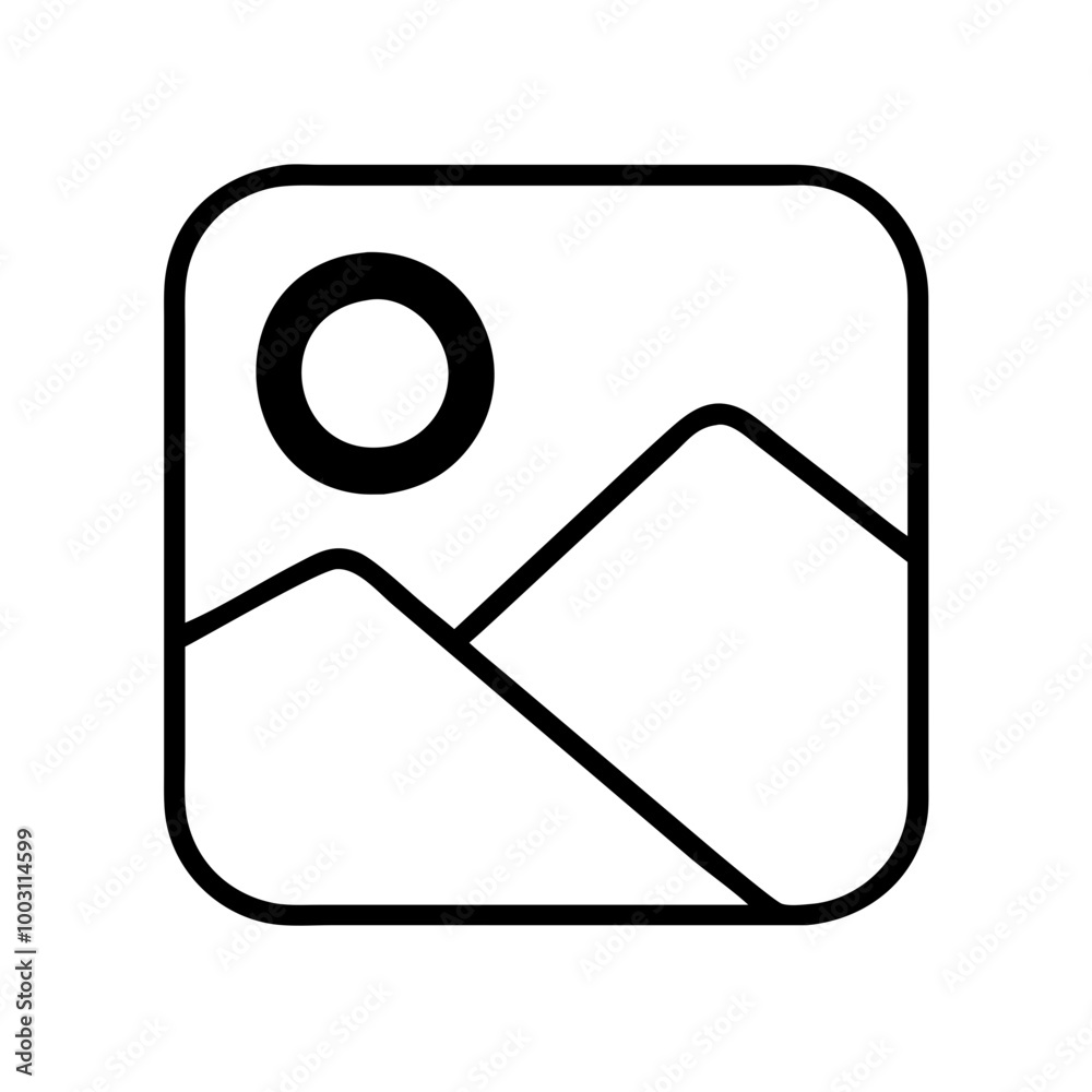  Minimalist  Gallery Outline Design for Digital Album Application