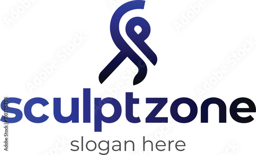 Branding Identity Corporate Wellness vector logo design