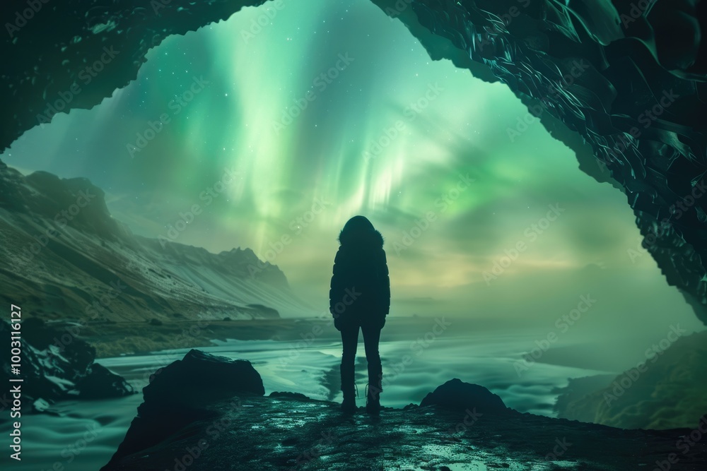Fototapeta premium northern lights
