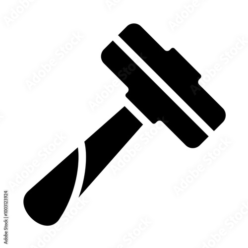 Sledgehammer vector icon style
