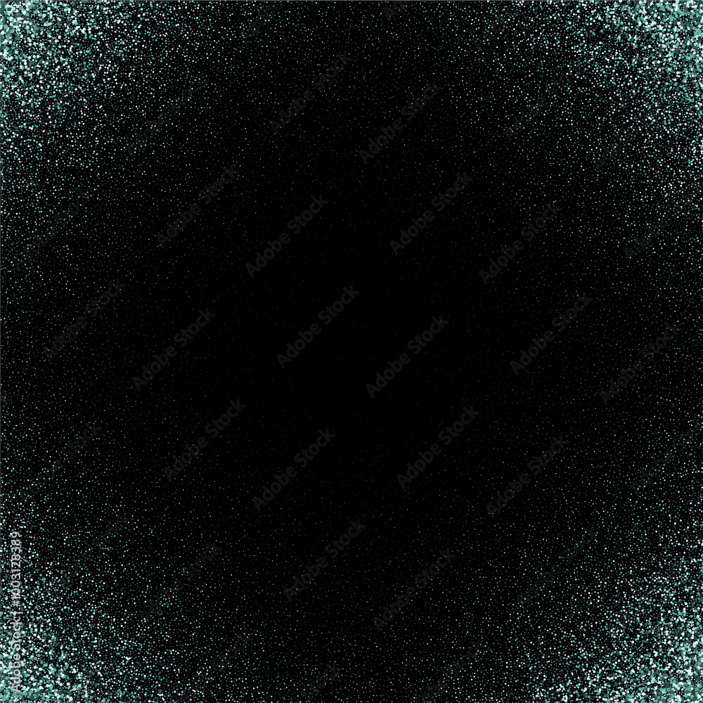 Obraz premium Blue shiny glitter vector pattern. Abstract background. Eps 10