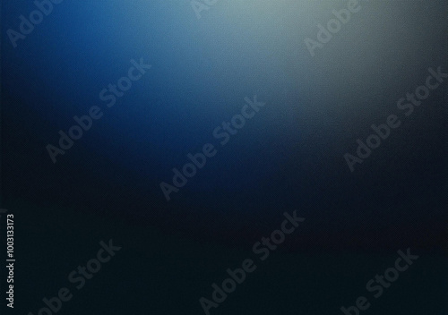 Dark gray blue black color gradient background grainy texture effect dark technology abstract banner design, copy space photo