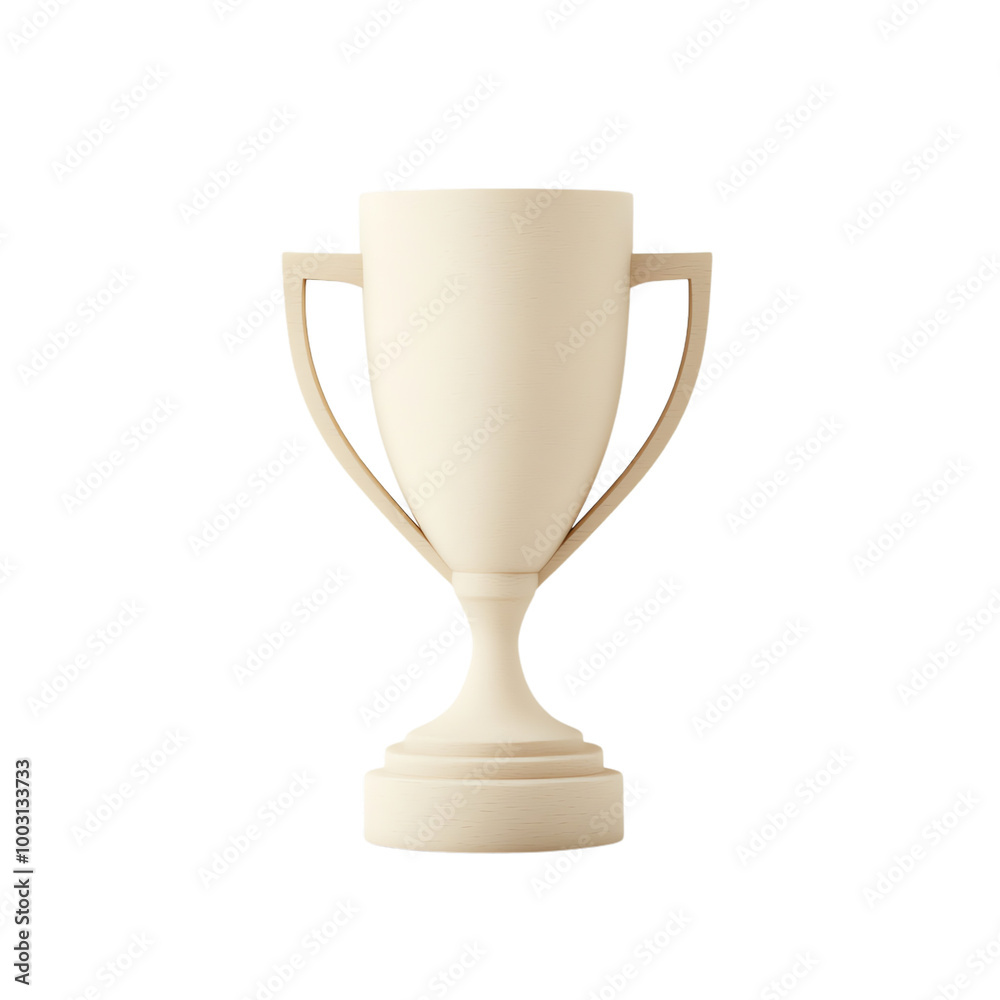 Trophy on a white isolated background, symbolizing achievement and success. transparent background Trophy on a white isolated background, symbolizing achievement and success. transparent background