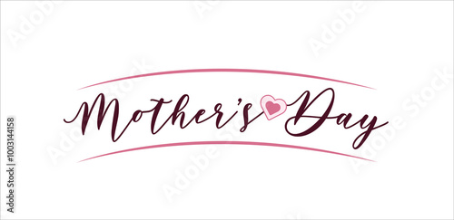 Mother day. Mother day poster. Happy Mother's Day. Vector illustration for women's day, shop, discount, sale, flyer.Lettering style.