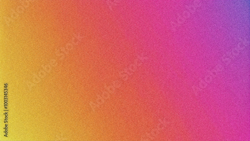 Vibrant Gradient Background with Grainy Noise Texture. Smooth Fluid Shapes and Futuristic Design for Posters, Featuring Colorful Gradient and Grainy Effects.