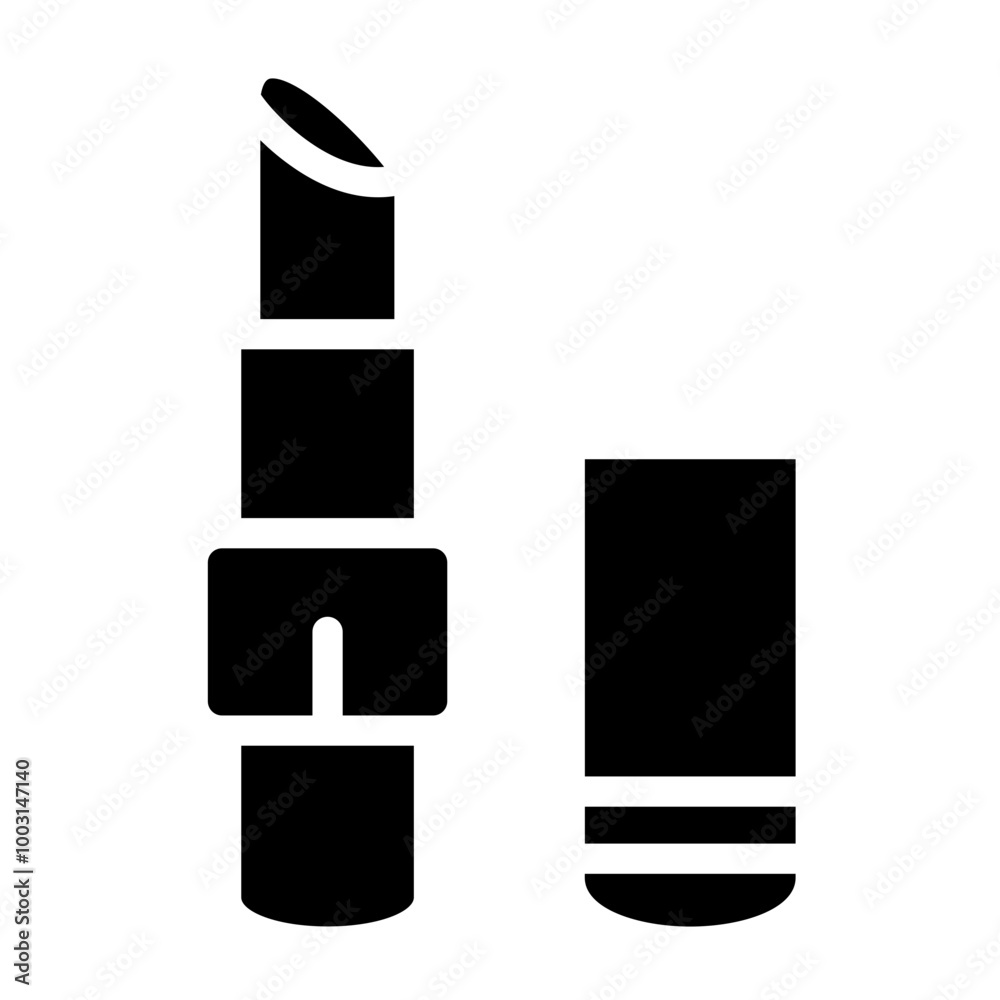 Lipstick vector icon style Lipstick vector icon style