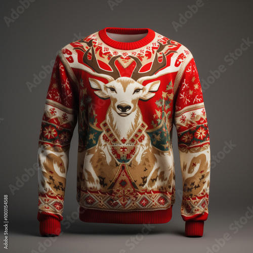 Christmas mood - ugly xmas sweater collectoin - santa claus, grinch, reindeer, snow