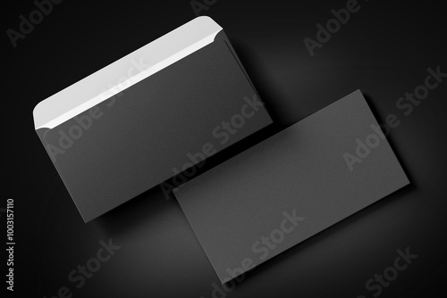 3D illustration. Envelope, A5 format isolated