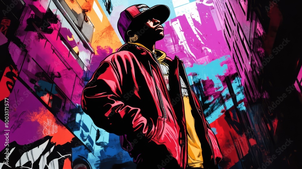 Dynamic urban album cover Dynamic urban album cover