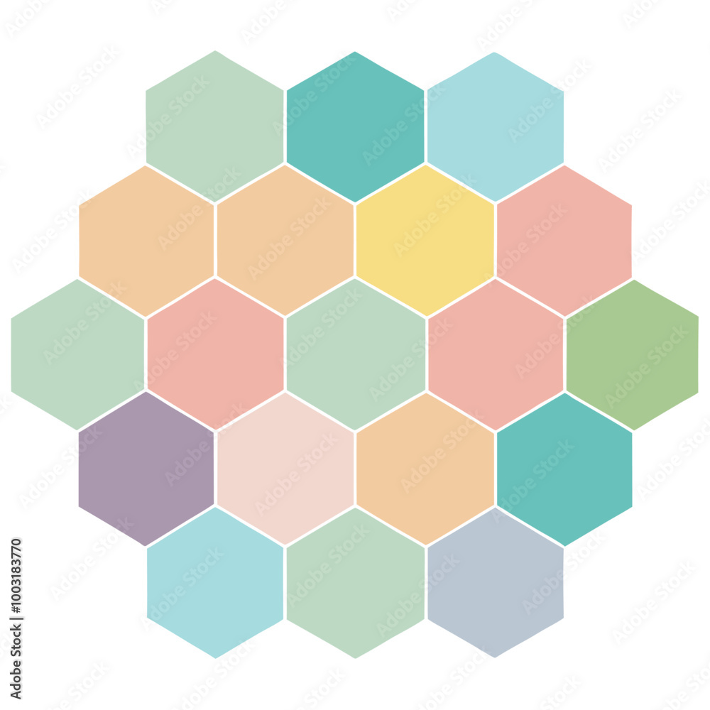 abstract background with hexagons abstract background with hexagons