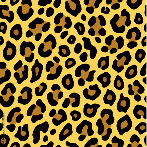 seamless leopard skin pattern