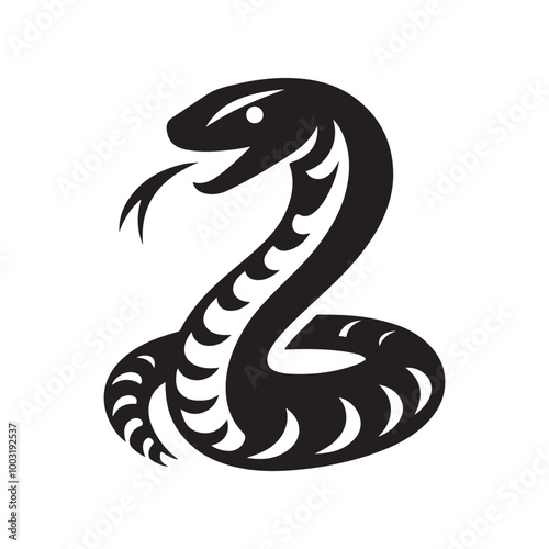 Download Black Mamba Silhouette Vectors – Perfect for Graphics