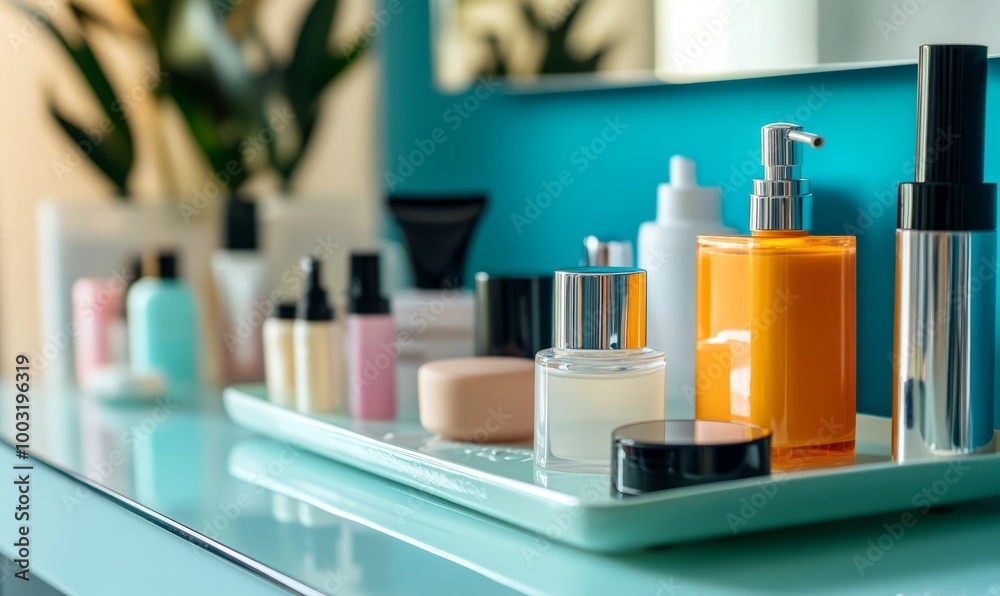 Bath accessories. Dressing table. Cosmetics and hygiene products. Bath accessories. Dressing table. Cosmetics and hygiene products.
