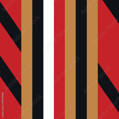 red and white stripes