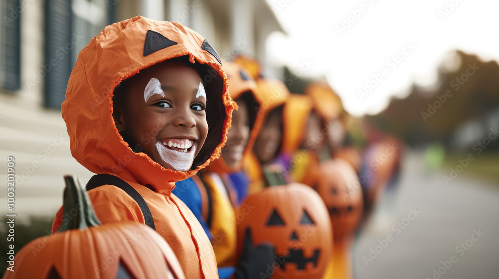 kids are dressing up with costumes are getting ready to go out doing trick or treat mask kids kids are dressing up with costumes are getting ready to go out doing trick or treat mask kids