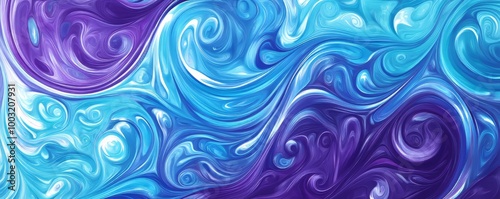 Background design of abstract swirls as hypnotic wallpaper