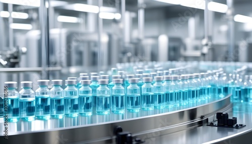 Efficient Pharmaceutical Production Line for Vaccine Manufacturing with Seamless Workflow