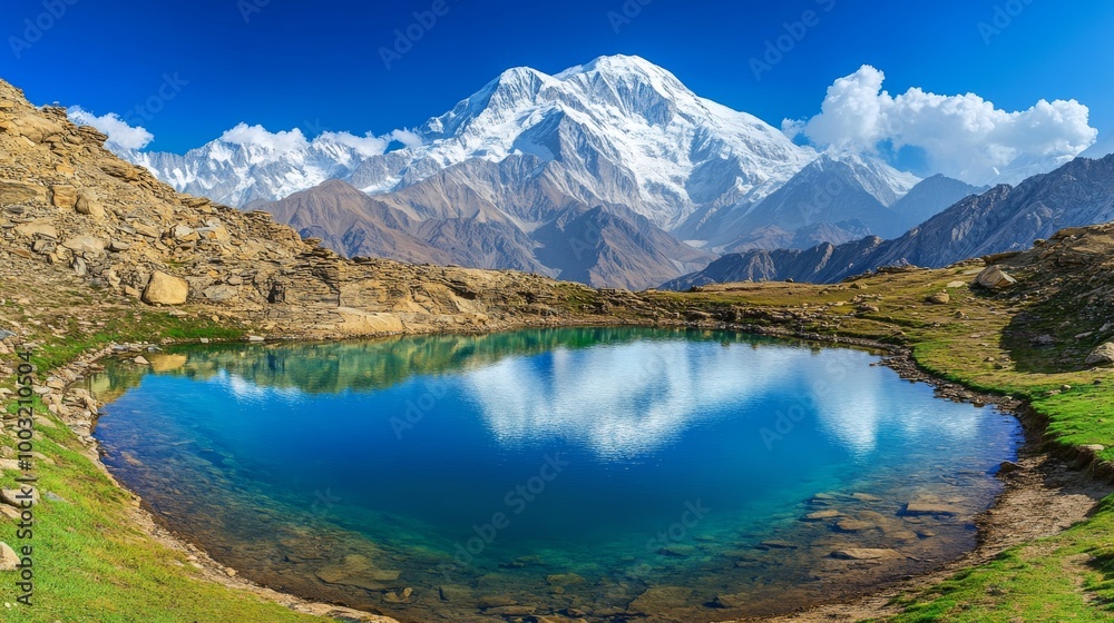 HD 8K wallpaper of lake reflections HD 8K wallpaper of lake reflections