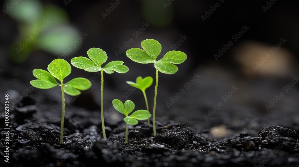 Naklejka premium Water with leaves HD 8K wallpaper