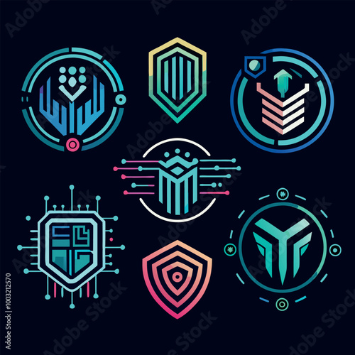 set of icons for web design