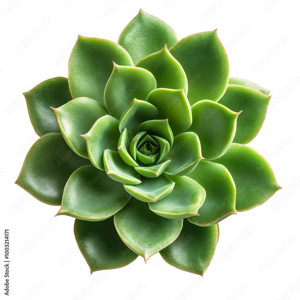 Lush succulent plant with intricate leaves displayed on a white background Lush succulent plant with intricate leaves displayed on a white background