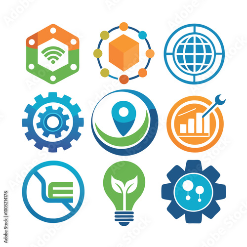set of icons for web design