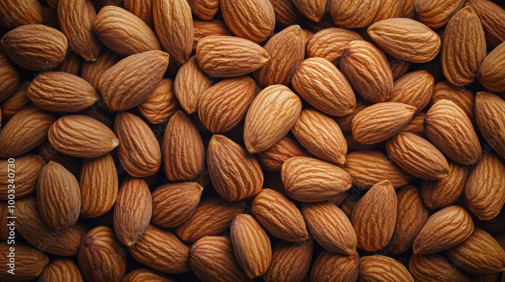 Texture image of almonds, useful for backgrounds and culinary designs Texture image of almonds, useful for backgrounds and culinary designs