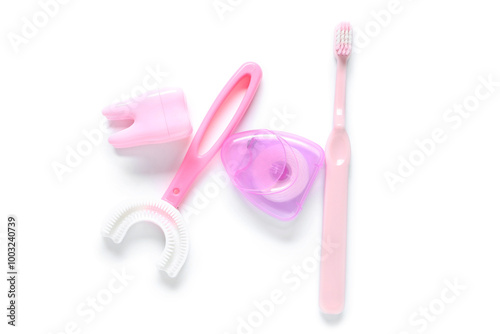 Children's toothbrushes wit...