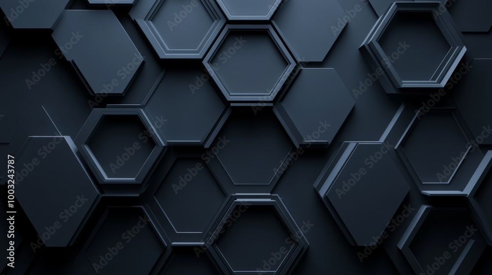 Rendering of a futuristic, diamond-shaped backdrop made from blocks of black tiles. Rendering of a futuristic, diamond-shaped backdrop made from blocks of black tiles.