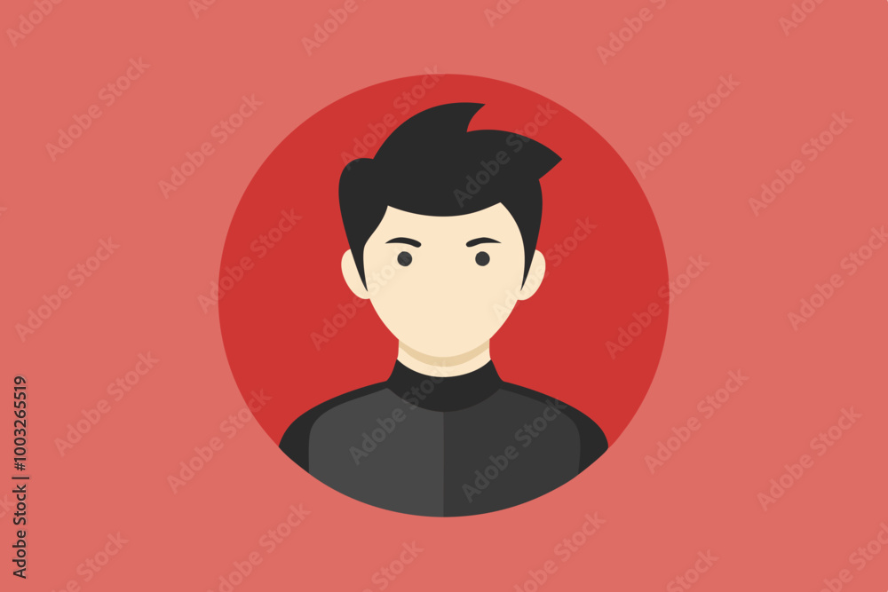 Profile Icon Vector Illustration - Minimalist Avatar Design