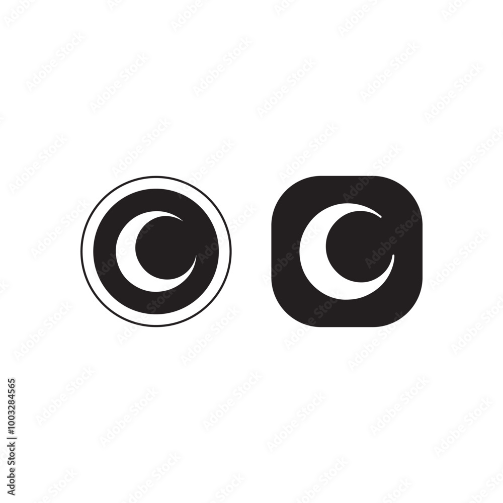 Moon icon Moon icon