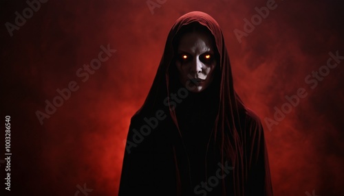 creepy scary women and girl