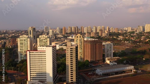 aerial footage showing buildings in the south zone on a sunny afternoon photo