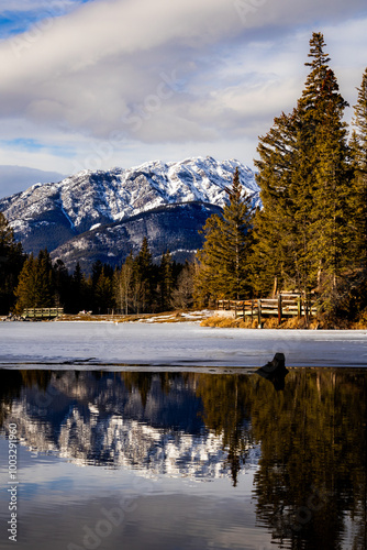 lake in the mountains