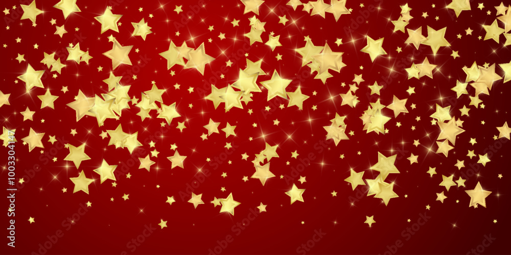 Magic stars vector overlay. Gold stars scattered Magic stars vector overlay. Gold stars scattered